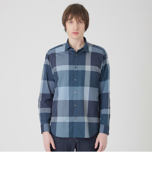 クレストブリッジチェックドビーシャツ