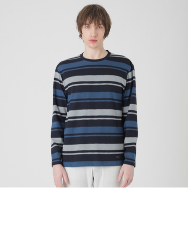 ブリスターボーダーカットソー