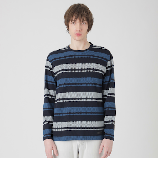 ブリスターボーダーカットソー