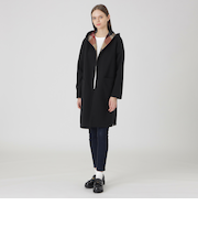 クレストブリッジチェックリバーシブルダンボールコーディガン
