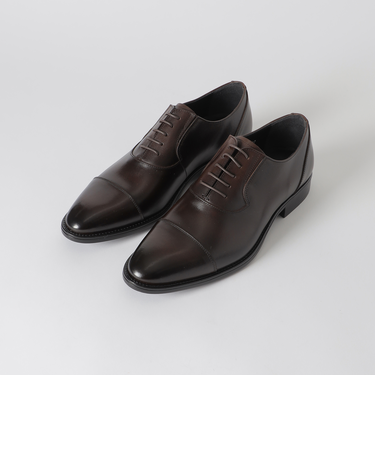 アンティークレザーサイドエラスティックストレートチップ