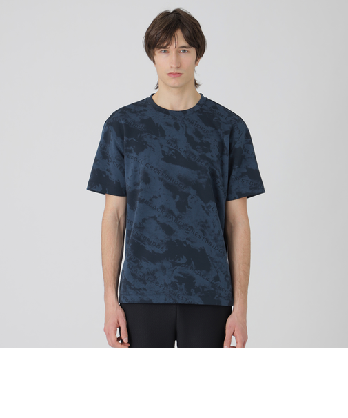 【BLACK lab.】マーブルロゴグラフィックTシャツ