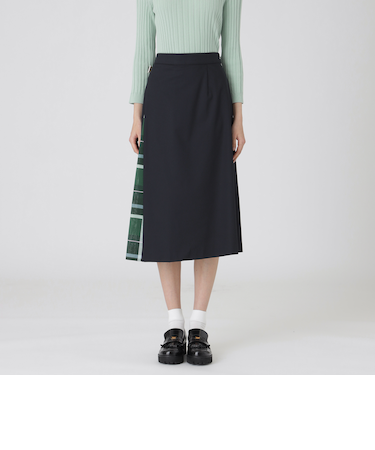 サイロスパンクリアツイルパーシャルスカート