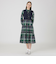 クレストブリッジチェックシャドードビードッキングドレス