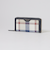 クレストブリッジチェックレザー長財布