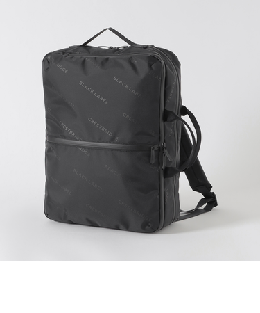 【BLACK lab.】ロゴプリント3WAYブリーフバッグ