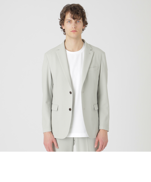 シアサッカージャージージャケット