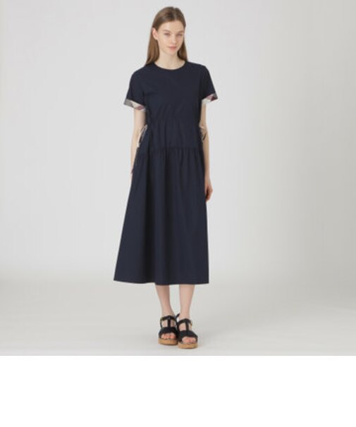 ストレッチプルーフクロスパーシャルドレス