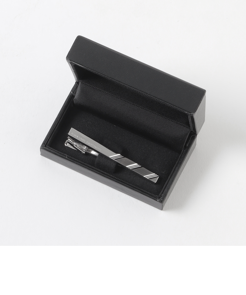 ストライプハーフダイヤカットタイバー