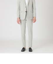 シアサッカージャージートラウザーズ