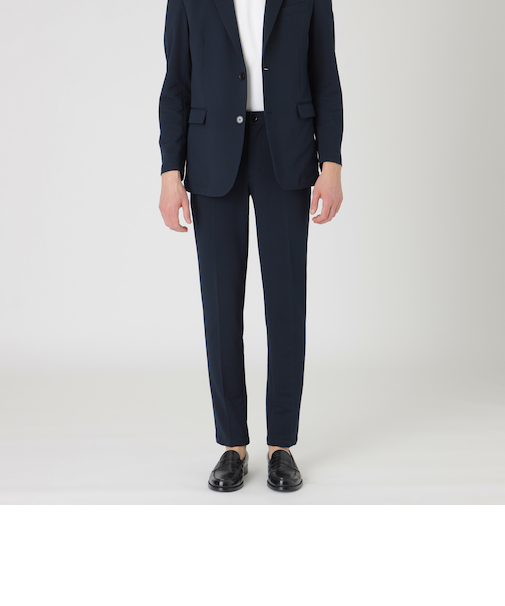 シアサッカージャージートラウザーズ