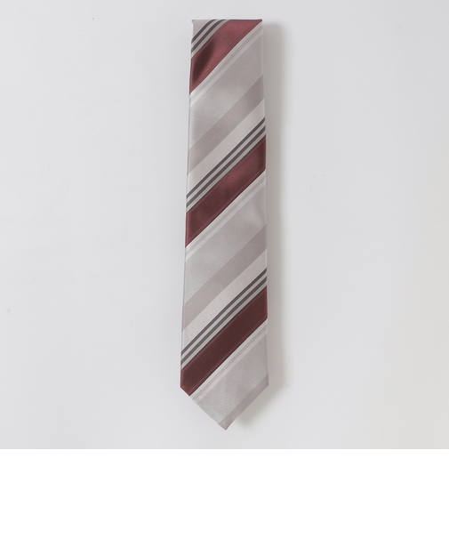 インポートサテンコンビアクセントカラーレジメンタルタイ