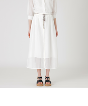 メッシュレーススカート