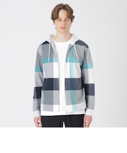 クレストブリッジチェックラッセルパーカー