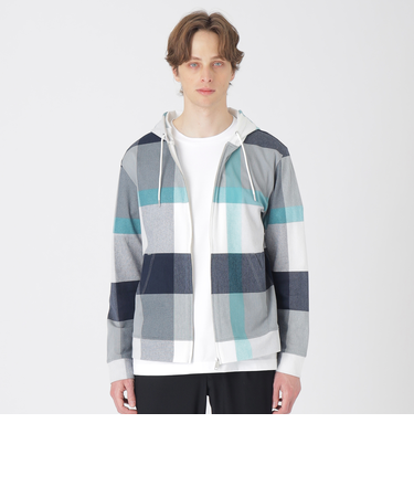 クレストブリッジチェックラッセルパーカー