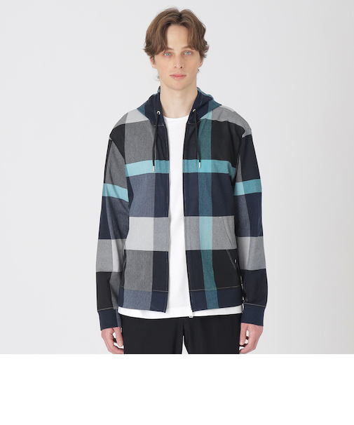 クレストブリッジチェックラッセルパーカー