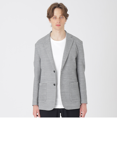 コンフォータブルメランジニットジャケット