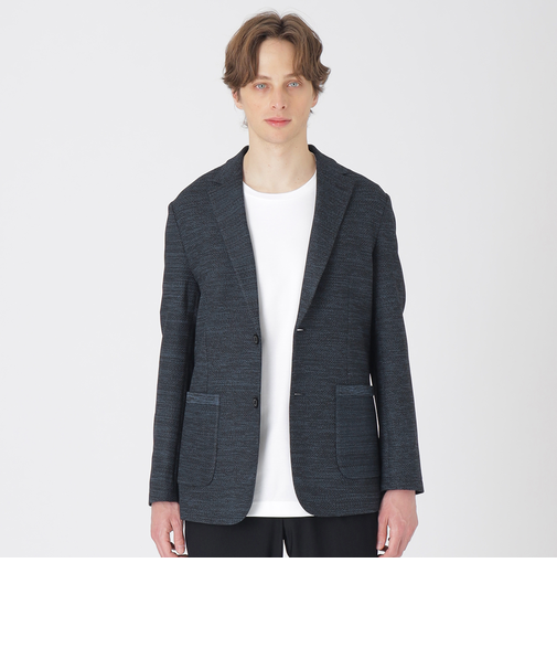 コンフォータブルメランジニットジャケット