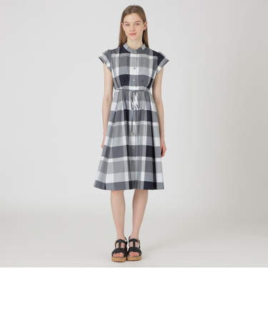 クレストブリッジチェックライトクロッシングツイルドレス