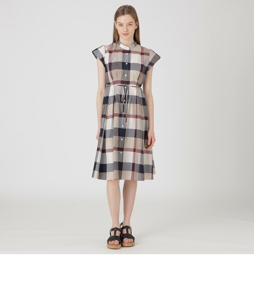 クレストブリッジチェックライトクロッシングツイルドレス