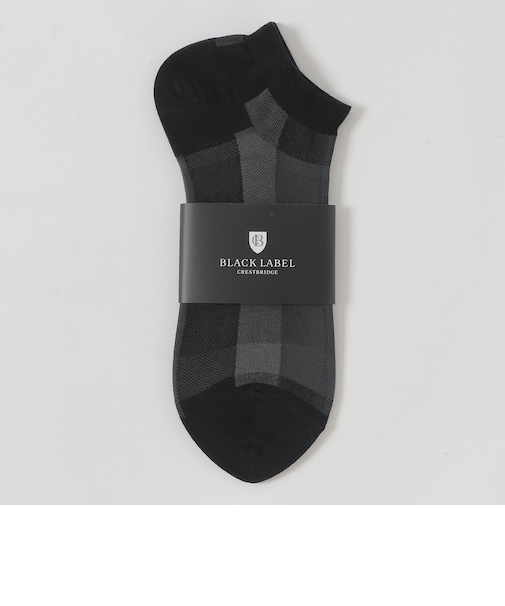 クレストブリッジチェックショートソックス