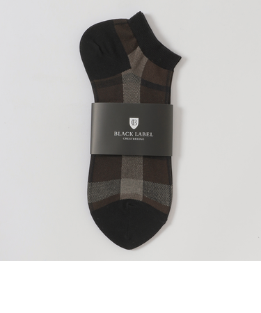 クレストブリッジチェックショートソックス