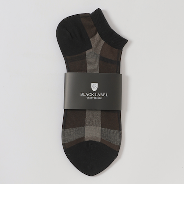 クレストブリッジチェックショートソックス