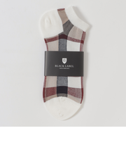 クレストブリッジチェックショートソックス