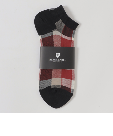 クレストブリッジチェックショートソックス