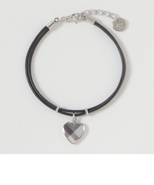 クレストブリッジチェックハートブレスレット