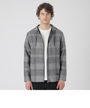 シャドークレストブリッジチェックカラミパーカー