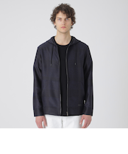 シャドークレストブリッジチェックカラミパーカー