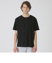 【BLACK lab.】メッシュ&ループロゴTシャツ
