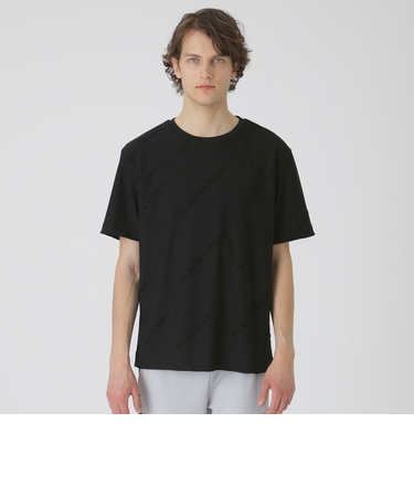 【BLACK lab.】メッシュ&ループロゴTシャツ