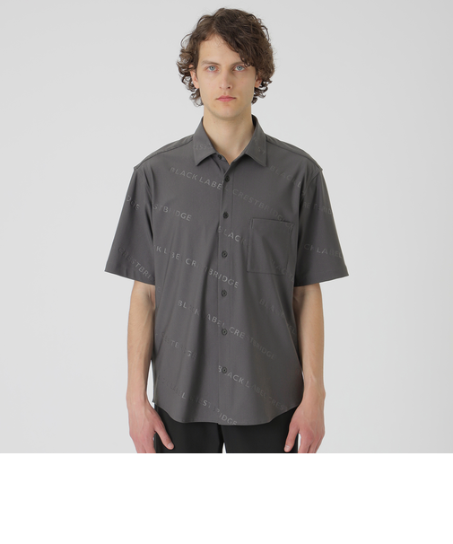 【BLACK lab.】エンボスロゴトリコットシャツ