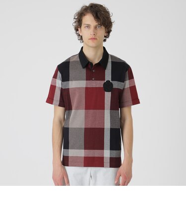 ガーズマンワッペンクレストブリッジチェックポロシャツ