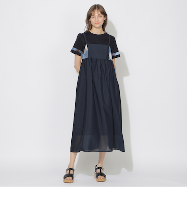 【WEB限定】スパンボイルキャミソールドレス