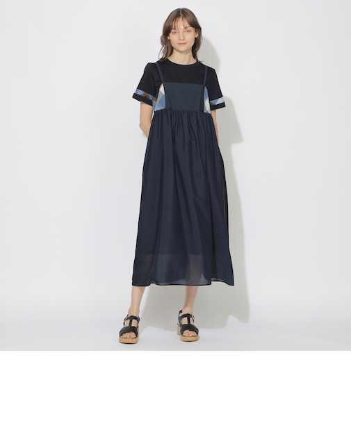 【WEB限定】スパンボイルキャミソールドレス