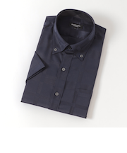 シャドークレストブリッジチェックハーフボタンダウンシャツ