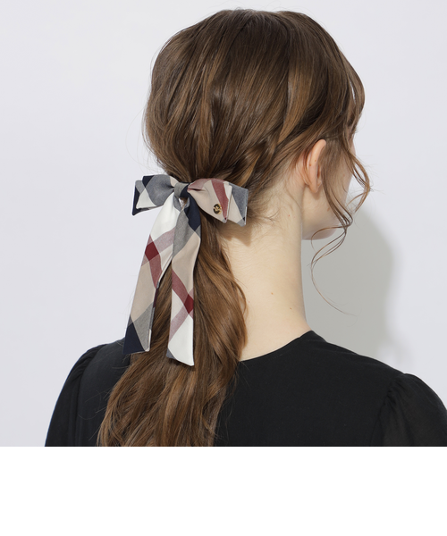 【極美品】ブルーレーベルクレストブリッジ　カゴバッグ　チェック　リボンチャーム 2611-5513750416.jpg?v=1740617328