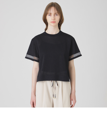 ドライレーヨンニットプルオーバー