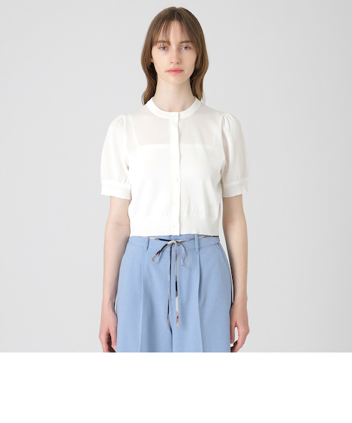 ドライレーヨンニットカーディガン