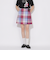 【原宿・WEB限定】クレストブリッジチェックカラミクロスミニスカート