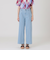 ストレッチデニムワイドパンツ
