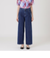 ストレッチデニムワイドパンツ