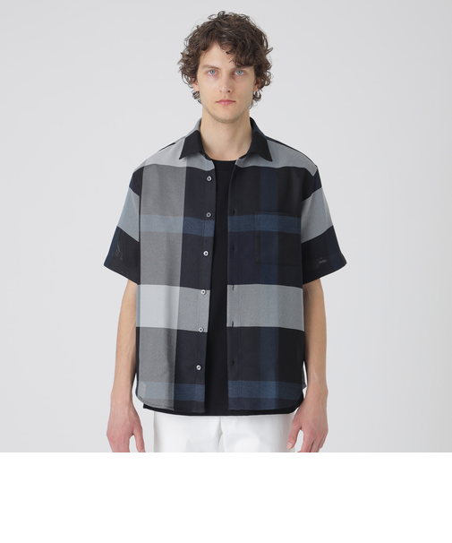 クレストブリッジチェックカラミシャツ