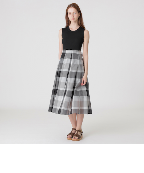 【美人百花コラボ】ニットドッキングドレス