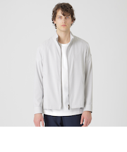 【一部店舗限定】シアサッカースタンドネックブルゾン