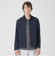 【一部店舗限定】シアサッカースタンドネックブルゾン