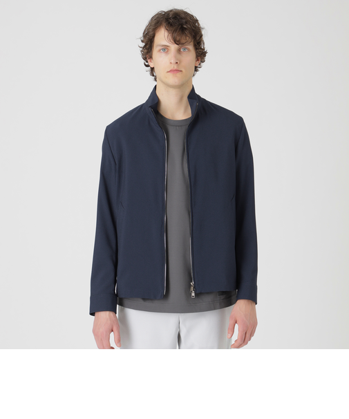 【一部店舗限定】シアサッカースタンドネックブルゾン